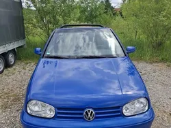 Blau Gebraucht 1998 VW Golf Cabriolet Edition Cabrio | 3.000 € (Fairer Preis)