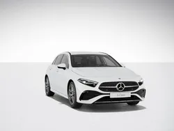 Unilack polarweiß Gebraucht 2024 Mercedes A250 AMG Limousine | 34.400 € (Fairer Preis)