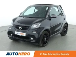 Schwarz Gebraucht 2019 Smart ForTwo Cabrio Basis Cabrio | 15.750 € (Fairer Preis)