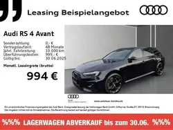 Schwarz Neu 2024 Audi RS4 Performance Kombi | 92.888 € (Superpreis)