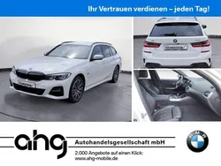 Alpinweiß uni Gebraucht 2022 BMW 330e M Sport Kombi | 33.660 € (Superpreis)