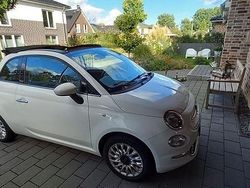 Weiß Gebraucht 2019 Fiat 500C Lounge Cabrio | 11.499 € (Fairer Preis)