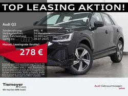 Schwarz Gebraucht 2024 Audi Q2 S-Line SUV | 36.990 € (Fairer Preis)