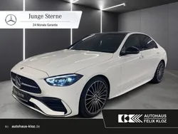 Weiß Gebraucht 2024 Mercedes C300 AMG Limousine | 53.900 € (Teuer)