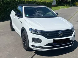 Weiß Gebraucht 2021 VW T-Roc Cabriolet R-line Cabrio | 26.500 € (Guter Preis)