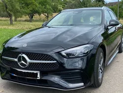 Schwarz Gebraucht 2024 Mercedes C300e AMG Kombi | 44.900 € (Superpreis)
