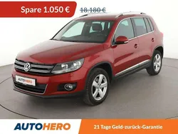 Rot Gebraucht 2016 VW Tiguan LOUNGE SUV | 17.130 € (Fairer Preis)
