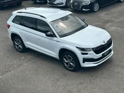 Weiß Gebraucht 2022 Skoda Kodiaq SportLine SUV | 33.900 € (Fairer Preis)