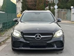 Schwarz Gebraucht 2019 Mercedes C200 AMG line Kombi | 15.999 € (Fairer Preis)