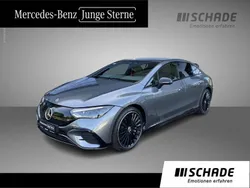 Grau Gebraucht 2024 Mercedes EQE300 AMG line Limousine | 52.650 € (Etwas zu teuer)