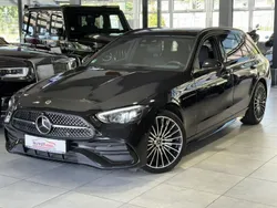 Schwarz Gebraucht 2022 Mercedes C300 AMG line Limousine | 34.850 € (Superpreis)