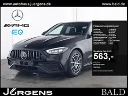 Schwarz obsidianschwarz metall Gebraucht 2024 Mercedes C43 AMG AMG Limousine | 59.880 € (Fairer Preis)