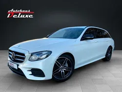Weiß Gebraucht 2017 Mercedes E220 AMG line Limousine | 29.900 € (Fairer Preis)