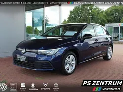 Atlantic blue (metallic) Gebraucht 2020 VW Golf VIII Life Limousine | 17.930 € (Fairer Preis)