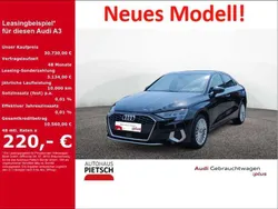 Schwarz Gebraucht 2024 Audi A3 Advanced Limousine | 30.730 € (Fairer Preis)