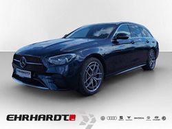 Nautikblau metallic Gebraucht 2023 Mercedes E220 AMG line Kombi | 43.450 € (Fairer Preis)