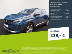 Celebes blau Gebraucht 2022 Peugeot 3008 Allure SUV | 23.490 € (Guter Preis)
