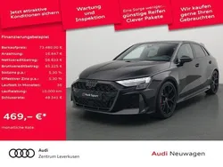 Mythosschwarz metallic Gebraucht 2025 Audi RS3 Sportback Ambiente Kleinwagen | 73.480 €
