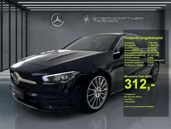 Metalliclack kosmosschwarz Gebraucht 2020 Mercedes CLA200 AMG Kombi | 28.900 € (Etwas zu teuer)