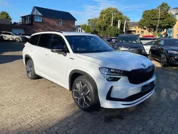 Moon white metallic Neu 2025 Skoda Kodiaq SportLine SUV | 49.999 € (Guter Preis)
