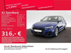 Ascariblau metallic/mythosschw Gebraucht 2022 Audi A1 Competition Kleinwagen | 23.793 € (Fairer Preis)