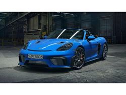Blau Gebraucht 2024 Porsche 718 Spyder Cabrio | 159.900 € (Superpreis)