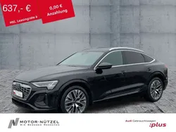 Schwarz Gebraucht 2023 Audi Q8 Sportback e-tron S-Line SUV | 64.950 € (Fairer Preis)
