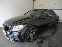 Schwarz Gebraucht 2018 Mercedes C300 AMG line Limousine | 26.950 € (Fairer Preis)