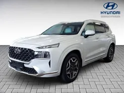 Glacier white / mic Gebraucht 2021 Hyundai Santa Fe Signature SUV | 45.900 €