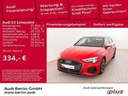 Tangorot metallic Gebraucht 2021 Audi S3 Ambiente Limousine | 35.900 € (Fairer Preis)