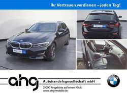 Schwarz Gebraucht 2021 BMW 320e Luxury Line Kombi | 24.450 € (Fairer Preis)