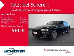 Mythosschwarz metallic (metallic) Gebraucht 2024 Audi A4 Advanced Kombi | 61.990 €