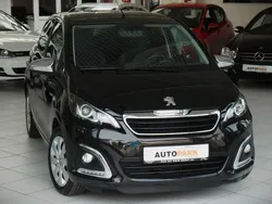 Schwarz Gebraucht 2021 Peugeot 108 Style Kleinwagen | 9.990 € (Fairer Preis)