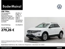 Pure white Gebraucht 2024 VW T-Roc Move SUV | 28.430 € (Guter Preis)