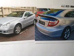 Silber Gebraucht 2005 Mercedes C180 Coupé | 5.000 € (Fairer Preis)