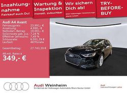 Mythosschwarz metallic Gebraucht 2022 Audi A4 Kombi | 23.991 € (Superpreis)