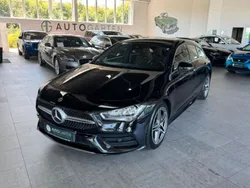 Kosmosschwarz metalliclack Gebraucht 2021 Mercedes CLA220 AMG line Limousine | 26.950 € (Superpreis)