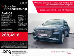 Geysirblau metallic Gebraucht 2022 Audi Q4 e-tron Ambiente SUV | 27.860 € (Guter Preis)