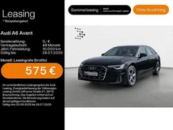 Mythosschwarz metallic Gebraucht 2024 Audi A6 S-Line Kombi | 56.980 €