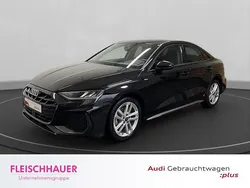 Mythosschwarz metallic Gebraucht 2025 Audi A3 S-Line Limousine | 35.990 € (Guter Preis)