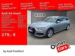 Florettsilber metallic/florettsilber metallic Gebraucht 2021 Audi A4 Advanced Kombi | 23.550 € (Superpreis)