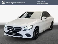 Weiß Gebraucht 2021 Mercedes C220 Avantgarde Limousine | 27.100 € (Fairer Preis)