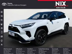 Platinumweiß (metallic) Gebraucht 2023 Toyota RAV4 Hybrid Sport SUV | 49.900 € (Etwas zu teuer)