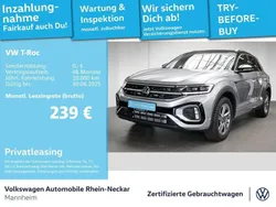 Pyritsilber metallic Gebraucht 2024 VW T-Roc R-line SUV | 30.492 € (Fairer Preis)