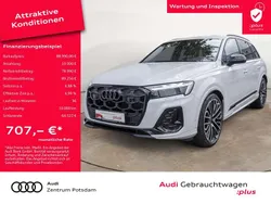Gletscherweiß metallic Gebraucht 2024 Audi Q7 S-Line SUV | 88.990 €