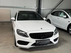 Weiß Gebraucht 2018 Mercedes C220 AMG Limousine | 24.490 € (Fairer Preis)
