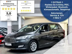 Grau Gebraucht 2016 Ford Grand C-Max Titanium Van / Kleinbus | 10.899 € (Fairer Preis)