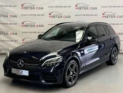 Blau Gebraucht 2020 Mercedes C300e AMG line Limousine | 21.890 € (Fairer Preis)