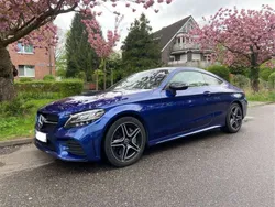 Blau Gebraucht 2019 Mercedes C300 AMG line Coupé | 26.000 € (Superpreis)