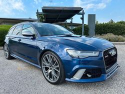 Blau Gebraucht 2016 Audi RS6 Performance Kombi | 40.000 €